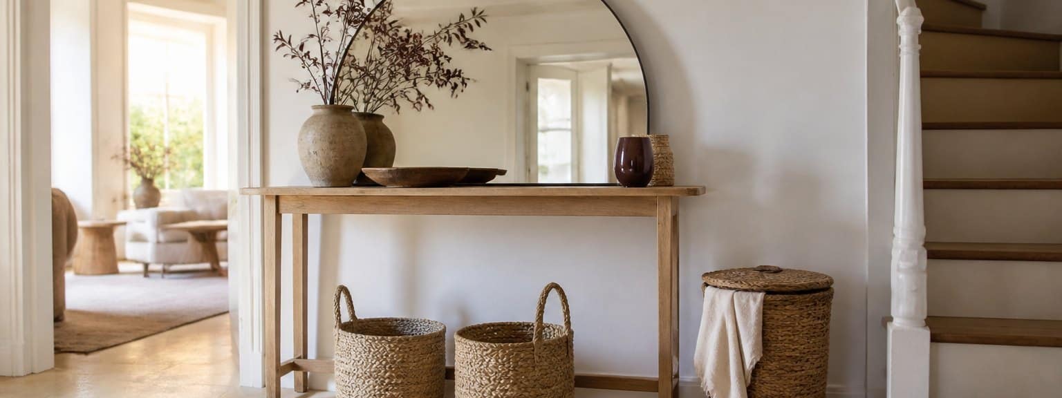 Déco intérieure — Miroirs & Rangement