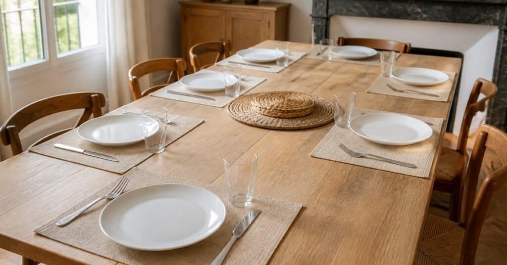 Quel set de table choisir : le guide des formats et des matières