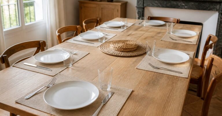 Quel set de table choisir : le guide des formats et des matières