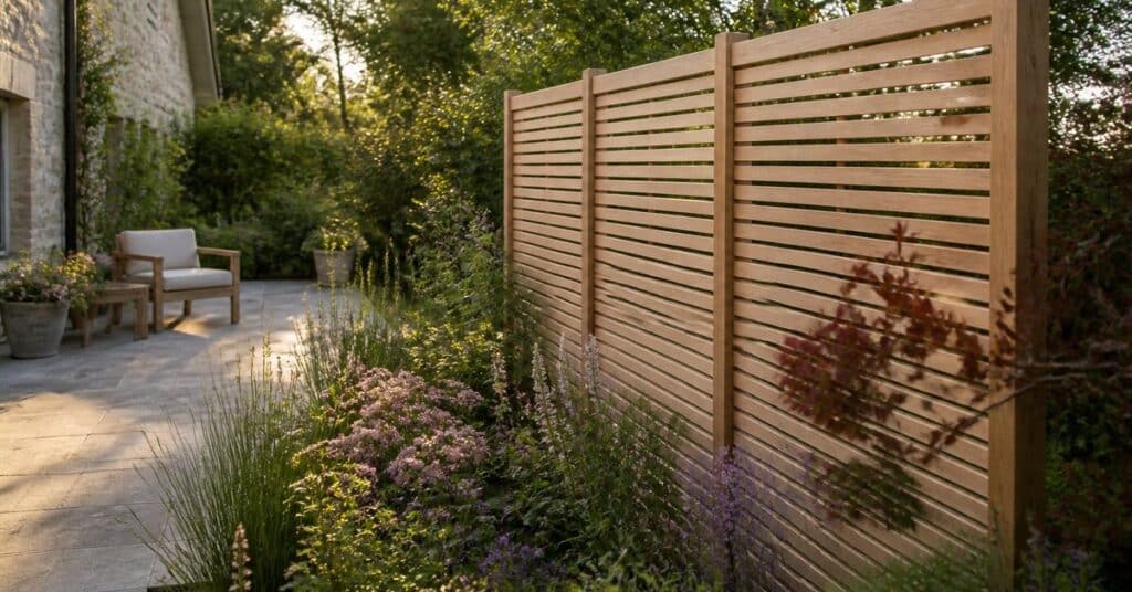 Claustra en bois : pourquoi un modèle d'intérieur ne tient pas dehors