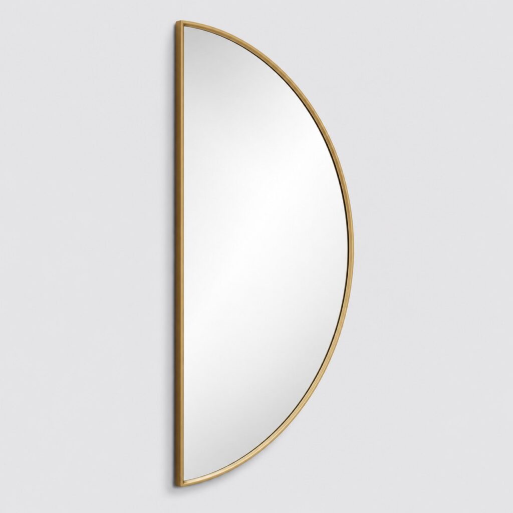 miroir demi lune
