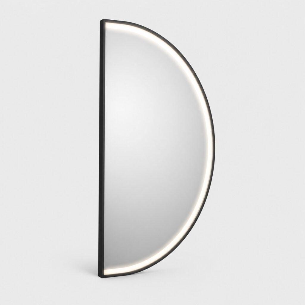 miroir demi lune salle de bain