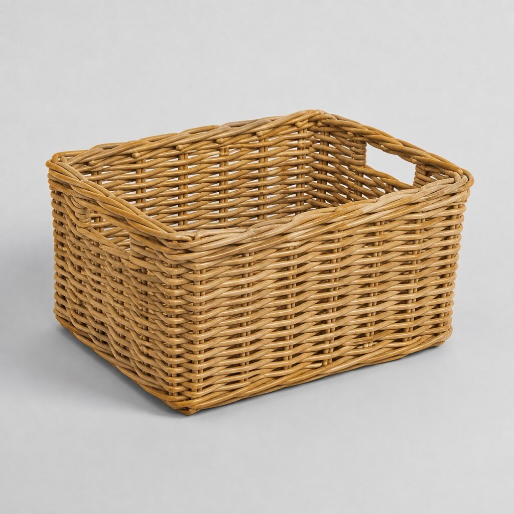 panier rangement osier