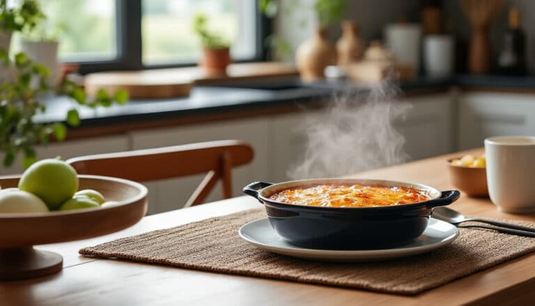 Set de table et chaleur : ce qui résiste à un plat sortant du four