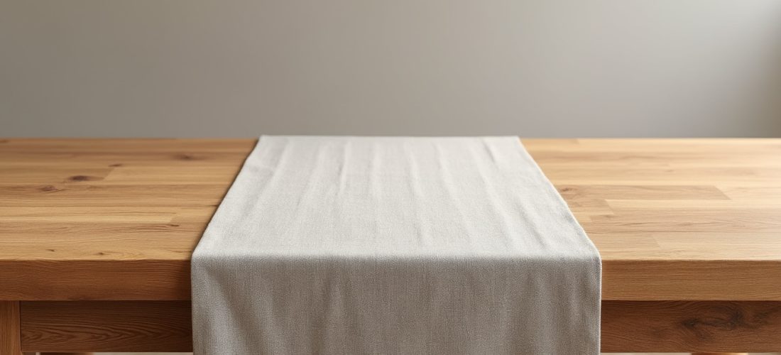 découvrez comment choisir la longueur idéale d'un chemin de table en tenant compte du retombé de chaque côté du plateau pour une décoration parfaite.