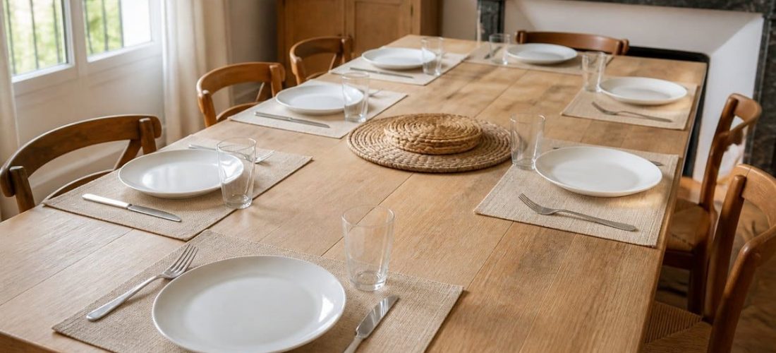 Quel set de table choisir : le guide des formats et des matières