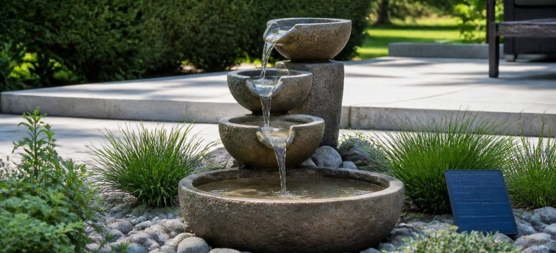 Fontaine de jardin solaire : ce que vous achetez vraiment