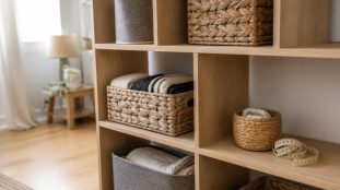 Litres, centimètres, kilos : comment lire les cotes d'un panier de rangement